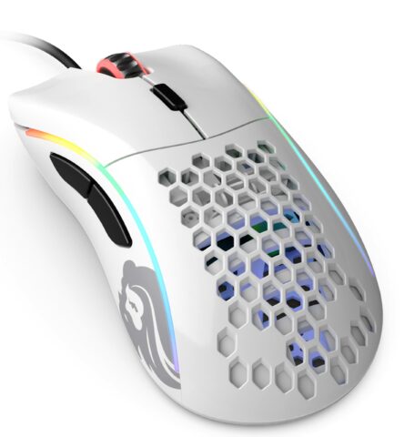 Glorious White Gaming Mouse